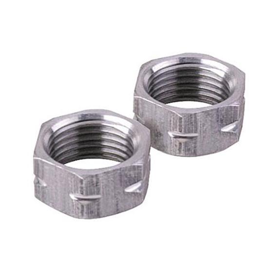 Aluminum Jam Nuts, 1/4-28 RH, Pack/6 Aluminum Jam Nuts, 1/4-28 RH, Pack/6