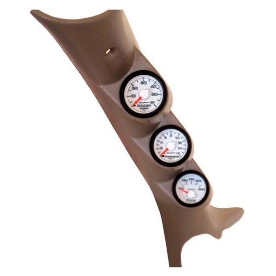 Auto Meter 7099 Gen 3 03-09 Dodge Ram Factory Triple Pillar Gauge Kit Auto Meter 7099 Gen 3 03-09 Dodge Ram Factory Triple Pillar Gauge Kit