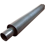 Smithys Glasspack Muffler, 22 Inch Body, 2 Inch Inlet/Outlet