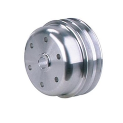 Chevy Long Pump Double Groove Crank Pulley