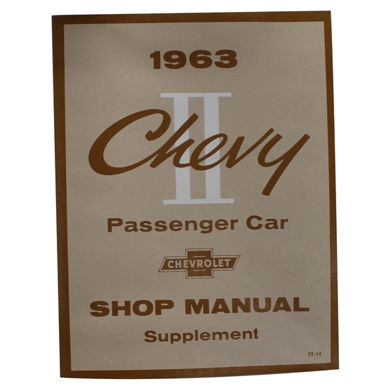 1963 Chevrolet Service and Shop Manual 1963 Chevrolet Service and Shop Manual