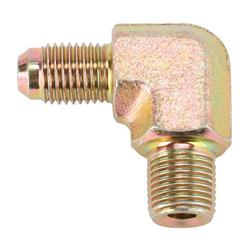 90 Degree AN4 to 1/8" NPT Pipe/ Steel Adapter Fitting