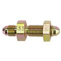 Steel AN4 Straight Bulkhead Adapter