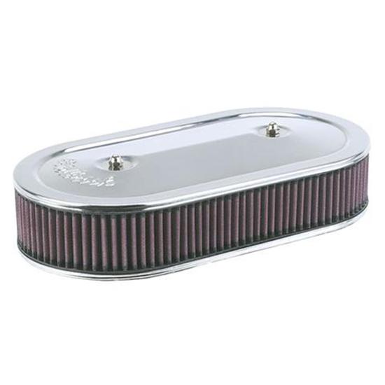 Edelbrock 1235 Dual Quad Oval Air Cleaner Edelbrock 1235 Dual Quad Oval Air Cleaner