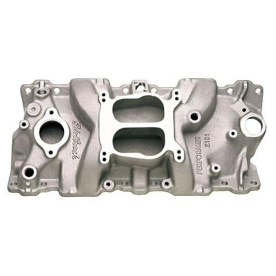 Edelbrock 2101 Performer 1955-86 Small Block Chevy Intake Manifold