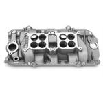 Edelbrock 5420 396-454 Chevy Dual Quad Intake Manifold, Oval Port