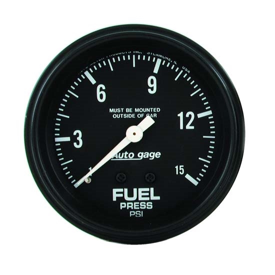 Auto Meter 2311 Auto Gage Mechanical Fuel Pressure Gauge Auto Meter 2311 Auto Gage Mechanical Fuel Pressure Gauge