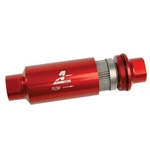 Aeromotive 12304 100 Micron Stainless Steel Fuel Filter, ORB-10 Ports