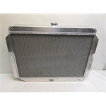 Garage Sale - AFCO Direct Fit 1960-78 Mopar A, B, E-Body Rad, 26 X 22 Inch, Drivers Side Inlet