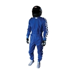 Garage Sale - Finishline Qualifier Racing Suit-One Piece-Single Layer, Blue