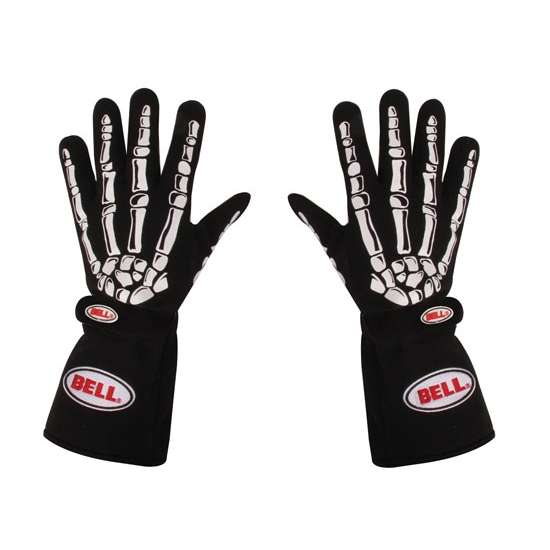 Bell Skeleton Racing Gloves Bell Skeleton Racing Gloves