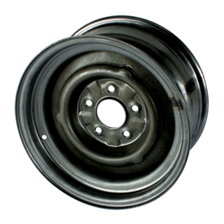 O/E Style Hot Rod Steel Wheel, Raw Finish, 15 x 8, 5 on 4-1/2 Inch ...