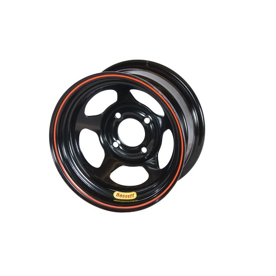 Bassett 37SH35 13X7 Inertia 4 on 100mm 3.5 Inch Backspace Black Wheel Bassett 37SH35 13X7 Inertia 4 on 100mm 3.5 Inch Backspace Black Wheel