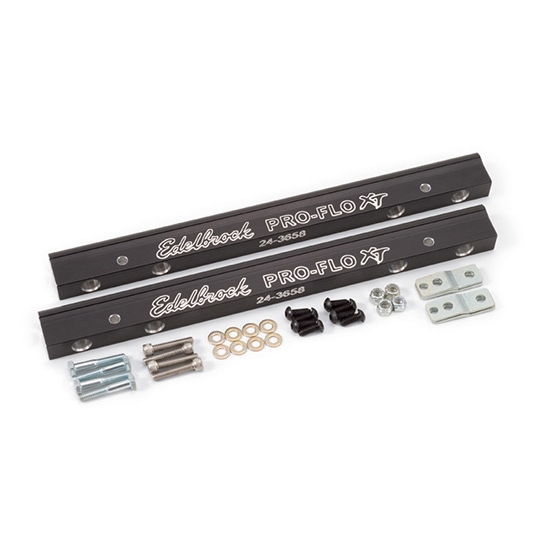 Edelbrock 3658 Pro-Flo XT Kit Fuel Rail, Big Block Chevy