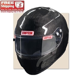 Simpson Carbon Devil Ray SA10 Racing Helmet