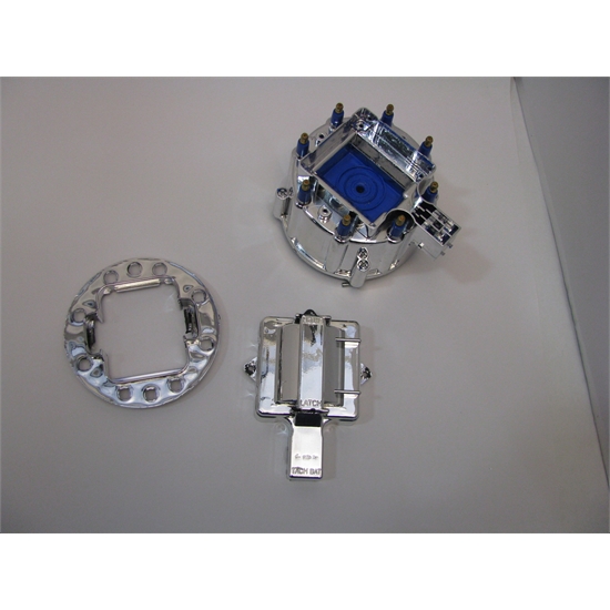 Garage Sale GM HEI Distributor Cap, Chrome Free Shipping Speedway