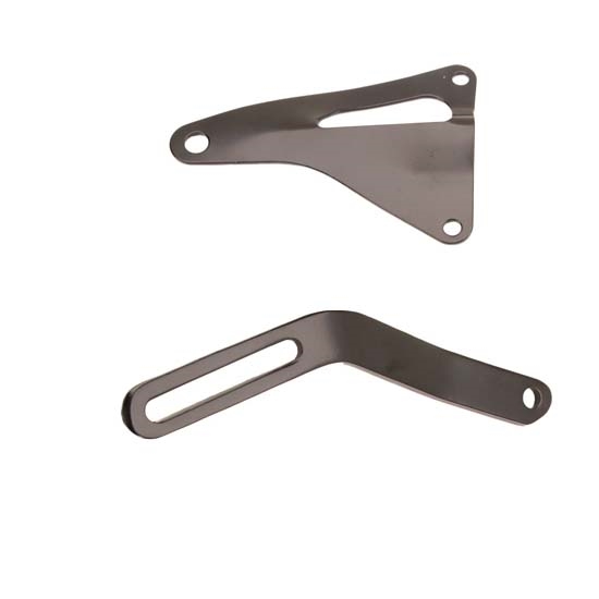 1965-69 SBF 302 OEM Style Alternator Bracket Set, Black 1965-69 SBF 302 OEM Style Alternator Bracket Set, Black