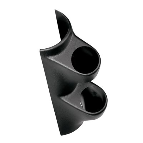 Auto Meter 10103 Dual Gauge Pillar Pod for 79-93 Mustang, 2-5/8 Inch Auto Meter 10103 Dual Gauge Pillar Pod for 79-93 Mustang, 2-5/8 Inch