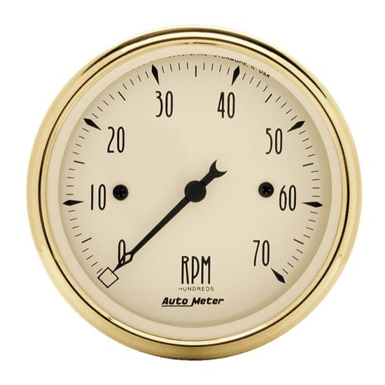 Auto Meter 1595 Golden Oldies Air-Core In-Dash Tachometer Gauge Auto Meter 1595 Golden Oldies Air-Core In-Dash Tachometer Gauge