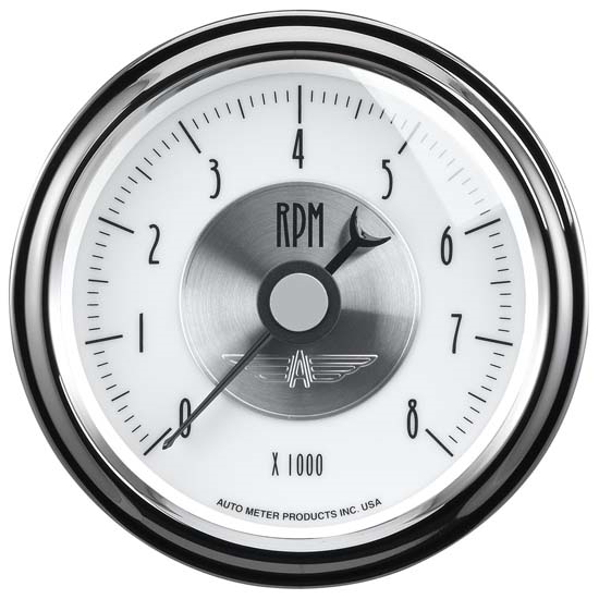Auto Meter 2098 Prestige Pearl Air-Core In-Dash Tachometer Gauge Auto Meter 2098 Prestige Pearl Air-Core In-Dash Tachometer Gauge