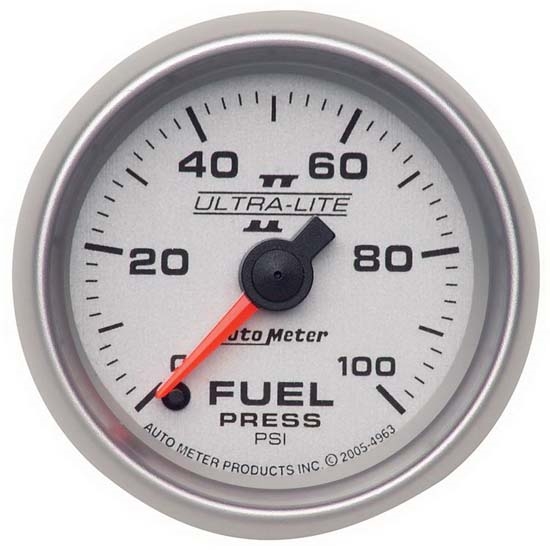 Auto Meter 4963 Ultra-Lite II Digital Stepper Motor Fuel Press Gauge Auto Meter 4963 Ultra-Lite II Digital Stepper Motor Fuel Press Gauge