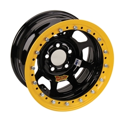 AERO 53 Series IMCA Certified Race Wheel, Beadlock, 5 on 5 Inch Pattern