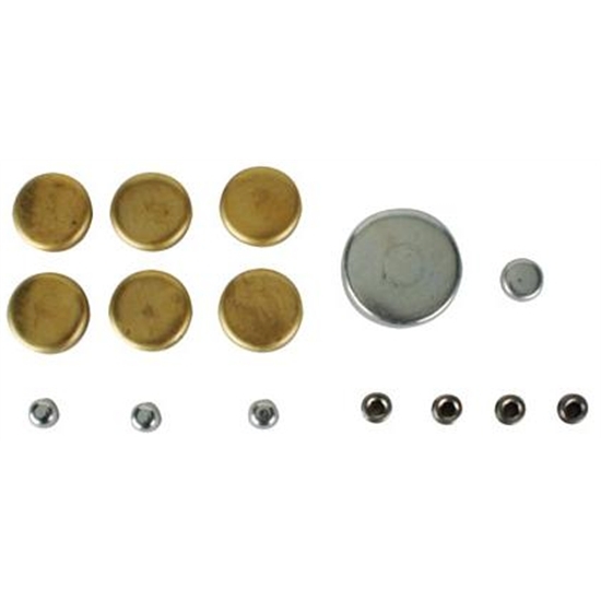 Pioneer Automotive PE108BR Ford 302351W Brass Freeze Plug Set