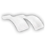 Model T Fiberglass Rear Fender, 10 Inch Model T Fiberglass Rear Fender, 10 Inch