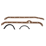 Super Seal Small Block Chevy Oil Pan Gaskets, Right Hand Side Dipstick