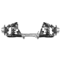 Mustang II IFS, Stock Control Arms, Springs, and Shocks, Dropped Spindles
