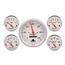 Garage Sale - Auto Meter Artic White Gauge Set, Electric Speedo Garage Sale - Auto Meter Artic White Gauge Set, Electric Speedo