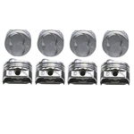 KB Claimer Chevy 350 Hypereutectic Pistons, .465 Dome, 5.7 Rod