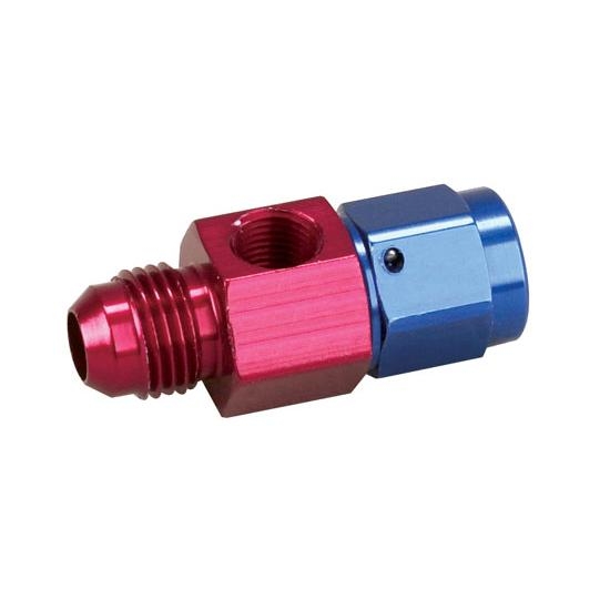 Russell 670290 Fuel Pressure T-Off Fitting -4 AN Male - Female 1/8 NPT Russell 670290 Fuel Pressure T-Off Fitting -4 AN Male - Female 1/8 NPT