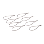 8 Inch Stainless Steel Locking Ties, 8 Pack