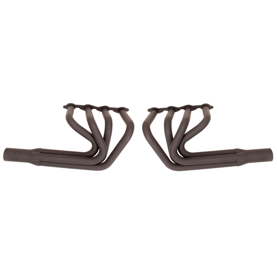 Big Block Chevy Sprint Style Headers, Black Big Block Chevy Sprint Style Headers, Black