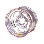 Bassett 36SP25S 13X6 Inertia 4 on 4.25 2.5 Inch Backspace Silver Wheel