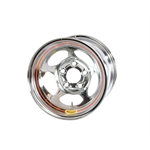 Bassett 38SN3C 13X8 Inertia 5 on 100mm 3 Inch Backspace Chrome Wheel