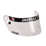 Impact Racing 12100901 Clear Shield-Charger/Vapor/Carbon Fiber Draft
