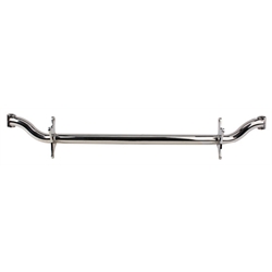 Spring Over Front Tube Axle, Ford Spindle, 4 Inch Drop, Stainless