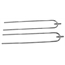 Curtis-Style Radius Rods, 36 Inch, Polished Stainless Steel Curtis-Style Radius Rods, 36 Inch, Polished Stainless Steel