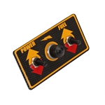 Viper Pipes DD-DASH003RC 3-Switch Starter Panel, Mini Sprint