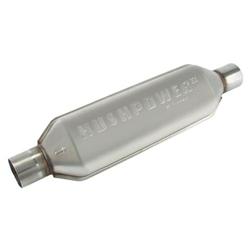 Hushpower II 304 Stainless Muffler, 2 Inch I.D., 18 Inch Case