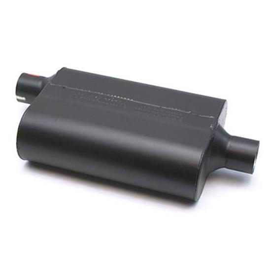 Flowmaster Super 44 Series Mufflers, Offset Inlet/ Centered Outlet, 2-1/2