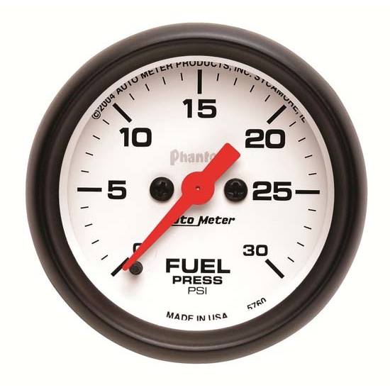 Auto Meter 5760 Phantom Digital Stepper Motor Fuel Pressure Gauge Auto Meter 5760 Phantom Digital Stepper Motor Fuel Pressure Gauge