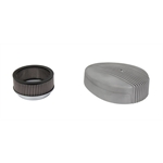 OTB Gear 4425 Finned Teardrop Air Cleaner, Unpolished