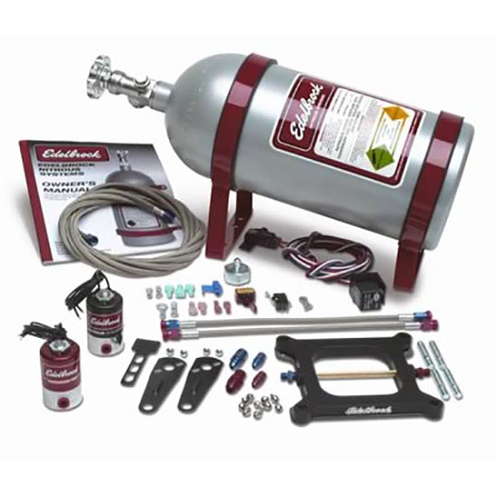 Edelbrock 70083 Performer RPM II Dual-Stage Nitrous System, 100-400 Hp