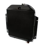 Garage Sale - Walker AC556-1 1953-56 Ford F100 Radiator w/ AC Condenser-Chevy Engine