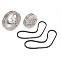 Speedway 30% Reduction Pulley Combo for S/B Chevy Short Pump