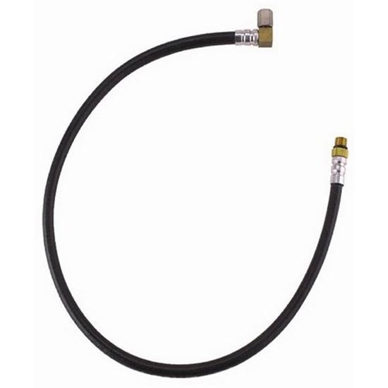 Hilborn H3BF25 Fuel Injection Hose Line90 Degree Down Nozzle25 Inch