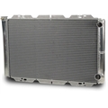 AFCO 80126N Double Pass Racing Radiator-32 Inch Wide, 1-1/2 Inch Inlet